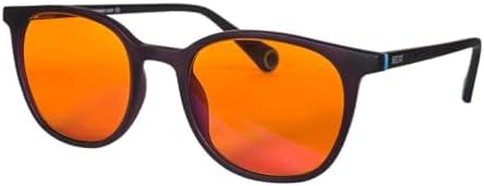 Women's Glasses Gaming Glasses Blue Light Filter Computer Glasses Red Lens for Better Sleep SH040