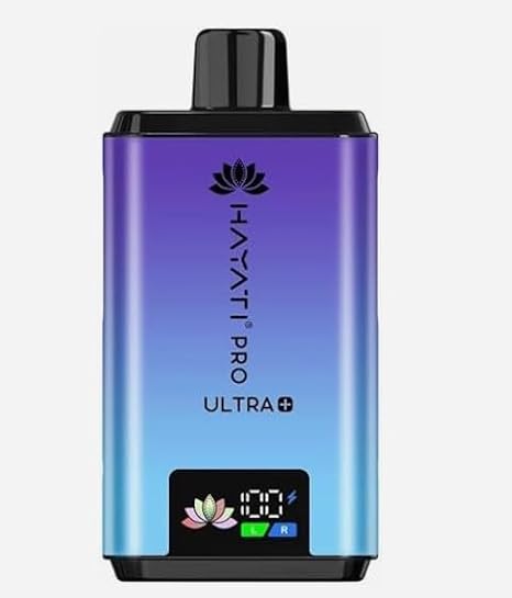 Hayati Pro Ultra Plus 25000 25 K- Blackcurrant Cotton Candy/Blue Raspberry