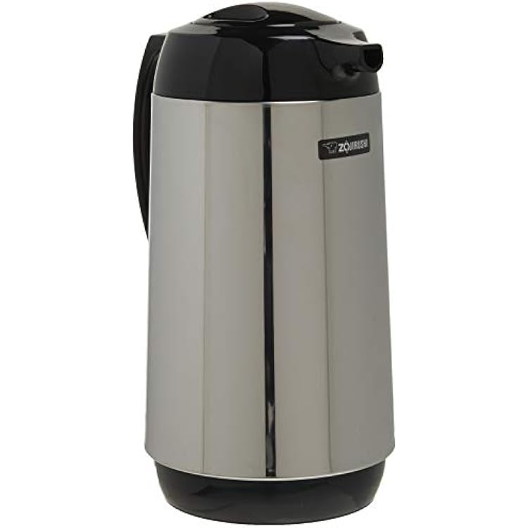Zojirushi AHGB-10SE, Thermal Serve Carafe, 34 oz.  1.0 liter, Polished Stainless Steel, Made in Japan