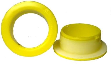 Yellow Stretch Wrap Hand Saver Dispenser Handles, Designed for 3" Core 2 Pack