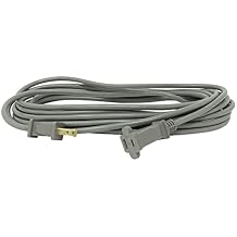 Woods Light Duty Extension Cord, 20Ft, 16 Gauge, Small Appliance Cord, SVT, Gray, 990547