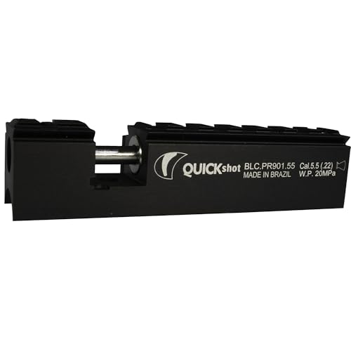 Quickshot Side Lever Breech, Black Aluminum, for Diana Stormrider PCP .22 Cal,