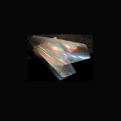 Pack of 5-1Ft x 6" Diffraction Grating Roll Sheet Double Axis 13,500 l/inch - 5 Separate Sheets
