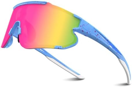 Polarized Sports Sunglasses for Men Women,Running Fishing Baseball Sunglasses,Cycling MTB Bike Glasses UV400