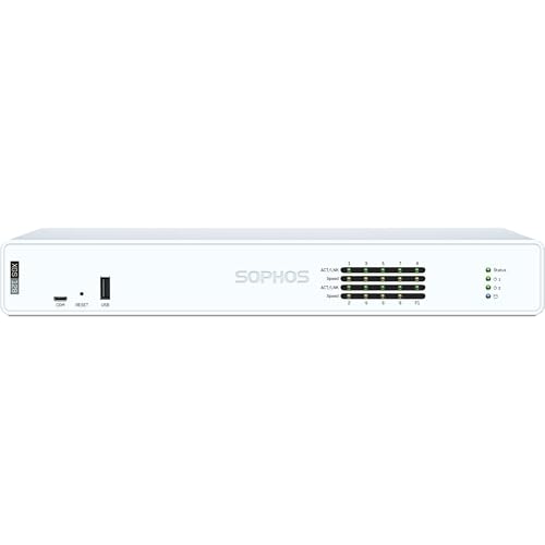 Sophos XGS 128 Gen2 Network Security Appliance XG128Z00ZZPCUS | 9 x 2.5 GE Ports  1 SFP | Enterprise Firewall, Advanced Threat Protection, SD-WAN Hardware Only