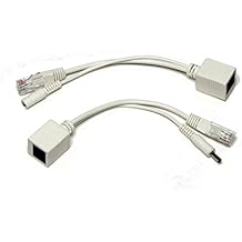 PoE Texas POE-IO-135 | Passive PoE Injector and Splitter Kit with 1.35 mm x 3.5 mm DC Connector and 10/100 Ethernet Via RJ45