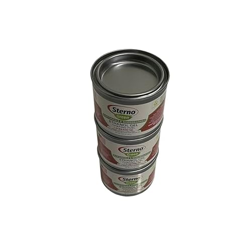 Sterno 2.6-Ounce Entertainment Cooking Fuel, 3-Pack
