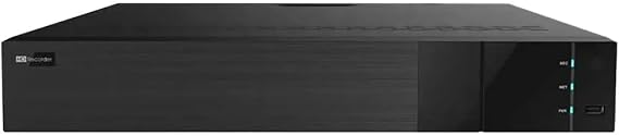 ENS ED9616H5NV-16P-AN Titanium 16-Channel (16PoE) NVR, 160/160Mbps Bandwidth, 12MP Resolution, 16CH Simultaneous Playback, 2 HDMI, 1 VGA, Audio/Alarm, 4 SATA, 1 eSATA, HDD Not Included