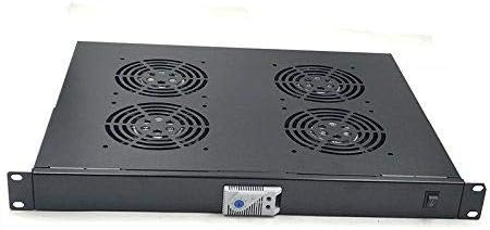 Rack Mount Digital Server Fan Cooling System with 4 Fans 1U