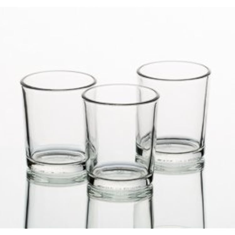 Set of 72 Premium Clear Eastland Glass Votive Candle Holders