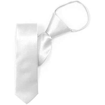 Boys White Tie - 7 - 14 Yr