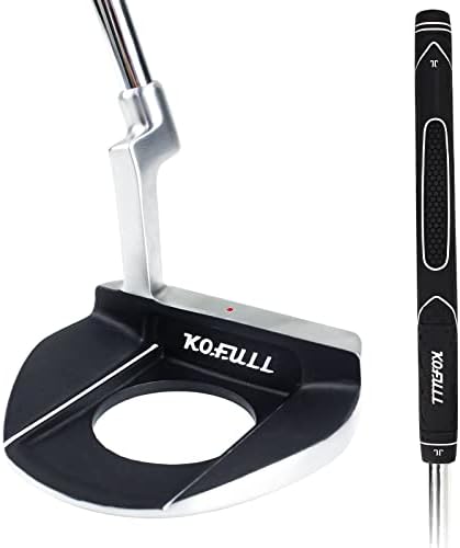 KOFULL Golf Putter-Golf Putters for Men Right Handed, Golf Men's Putter 34", Mens Putters Right Hand, Men Golf Putter with Ball Picking Function