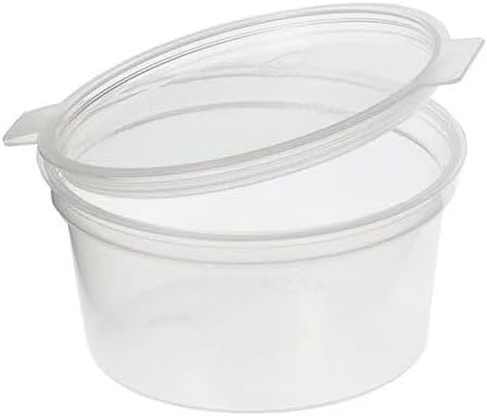 SPELT 30cc Sert Plastik Mini Kavanoz Eşya Kabı Kapaklı Küçük Ürün Kutusu Sos Kabı 50'li