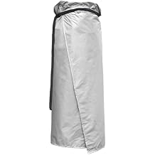 Rain Skirt Ultralight Adjustable for Hiking Backpacking 20D Nylon Rainwear Rainproof Skirt for Fishing Camping