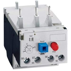 Lovato Electric RF380160 Motor Protection Relays, Phase Failure/Single Phase Sensitive. Three Pole (Three Phase), Manual or Automatic Resetting. Direct Mounting On Bf09 - Bf38 Contactors, 1...1.6A