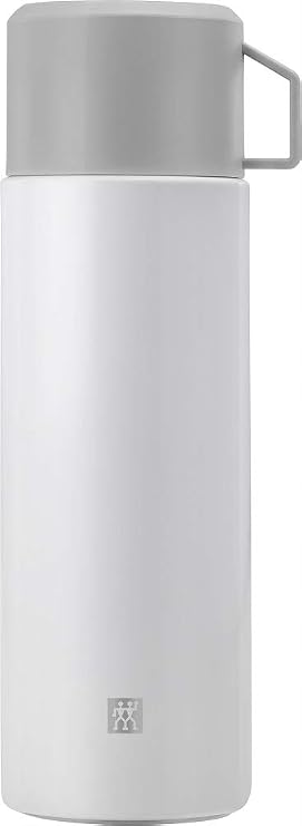 Zwilling Thermo Mat Keeps 18 Hours Hot 24 Hours Cold, Stainless Steel, White, 1 Liter