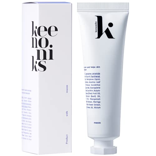 keenoniks Hydrating & Barrier-Repair Cream for Dry & Sensitive Skin Korean Moisturizer with CICA & Ceramide 50ml 1.69 fl oz