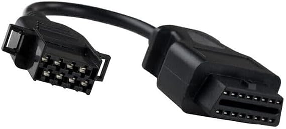 8Pin OBD Connector Diagnostic Cable Scanner Cable Compatible with Volvo 88890300 88890306 Truck Diangostic Truck Vehicle Parts