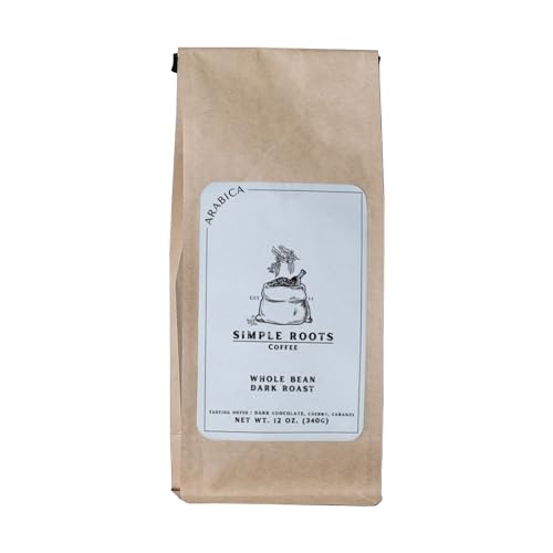 100% Arabica Dark Roast Whole Coffee Beans - High Altitude, Freshly Medium Roasted for Rich Flavor - Pure Brew Finest Beans Whole Bean, 5 lb