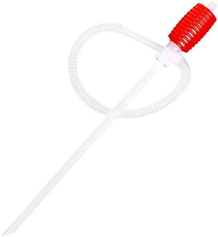 Portable Car Manual Siphon Pump,Siphon Manual Hand Liquid Transfer Pump,Gasoline Pipe Hose Liquid Oil Water Transfer Tool
