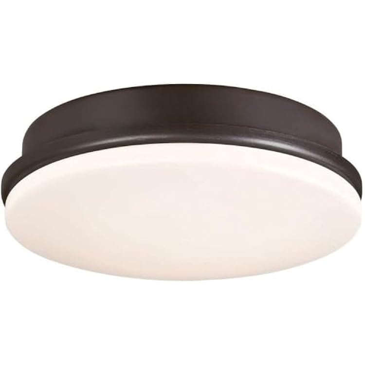 Fanimation Kute 16W 1 LED Light Kit 2.01 Inch Tall and 5.51 Inch Wide with Dark Bronze Finish