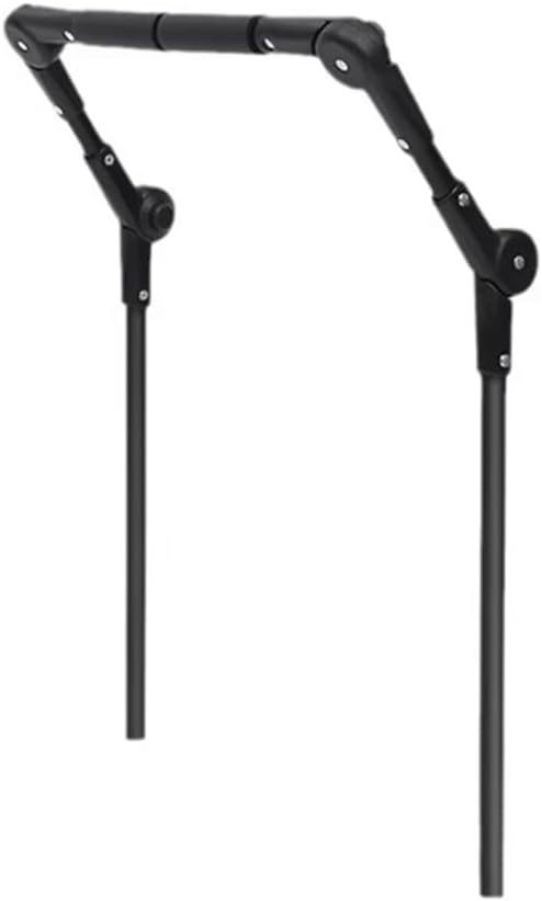 Wagon Cart Equipment Adjustable Push Handle Attachment Fits for Round/Square Frames Push Wagons