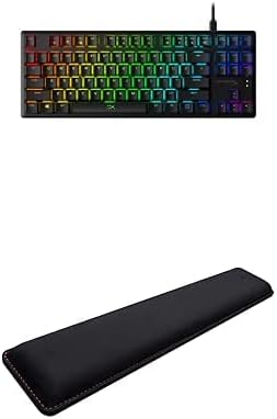 HyperX Alloy Origins Core - Aqua Switch + HyperX Wrist Rest