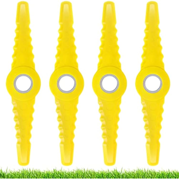 Piwerod SB601RB Electric Trimmer Replacement Blade - SB601E Electric Edger Sharp Blade, Sharper Blade Compatible with SB600E SB601E SB602E SB601RB Trimmer Edger 4PCS