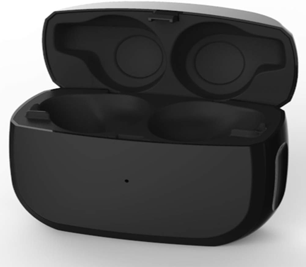 Replacement Charging Case Compatible with Jabra Elite Active 65t and Jabra Elite 65t, Wireless Earbuds Protective Case Substitute Cover (Charger Case Only, Jabra Elite 65t not Included) (Black)