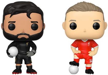 FunKo Pop! English Premier League Football: Liverpool 2019 Collectible Vinyl Figures, 3.75" (Set of 2)
