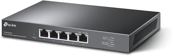 TP-Link TL-SG105-M2, 5-Port 2.5G Desktop Switch