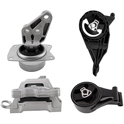 Engine Motor Mount & Transmission Mount Compatible with 2013-2019 Cadillac XTS 3.6L FWD & 2014-2020 Impala & 2010-2016 Lacrosse & 2010 Allure Engine, Replace A5535 A5530 A5502 A5676 4Pcs