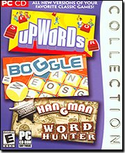 Boggle / Upwords / Hangman Word Hunter Collection