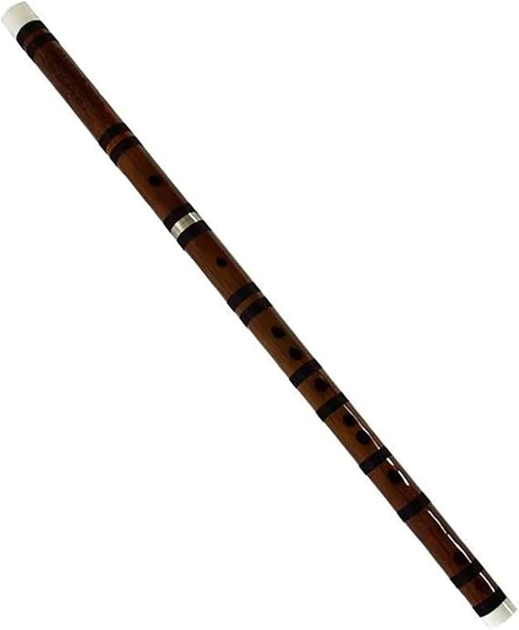 Bamboo Flute Dizi 6 Holes Professional Dizi Flute Bamboo Flute Chinese Musical Instrument Key G F E D C(C key)