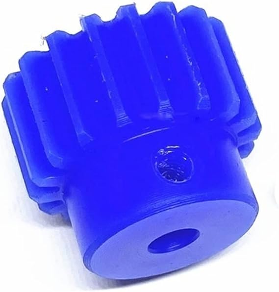 Pinion Gear 1.5 Module Plastic Gear 15T 16T 18T 20T 22T 24T 25T 28T 30 Teeth Spur Gear 6mm 8mm 10mm 12mm Bore Spur Gear Blue Gear bore Shaft (Color : 8mm bore, Size : 1PCS 15 Teeth)