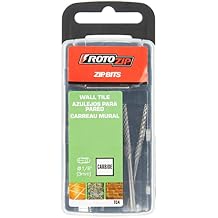 Roto Zip TC4 1/8-Inch Tile-Cutting Carbide Zip Bits, 4-Pack, Silver