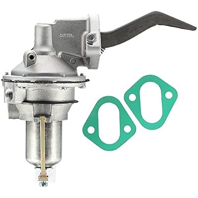 Carter Mechanical Fuel Pump Automotive Replacement Compatible with Commander Marine 351 All, Ford Marine 302 1976-1993, Ford Marine 351 1976-1993, Kiekaeffer 302 All, Kiekaeffer 351 All M6696