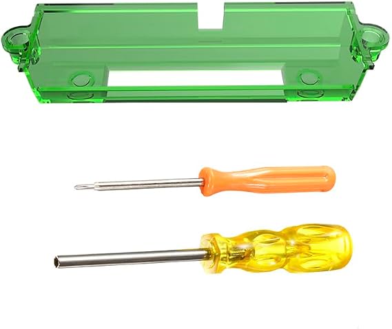 N64 Cartridge Slot Tray Region Free Compatible with Nintendo 64,Convert N64 USA to Play Japanese Import Games, Make Your Console Play US Japan Games -Clear Green