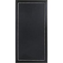 DesignOvation Wyeth Framed Magnetic Chalkboard, Black