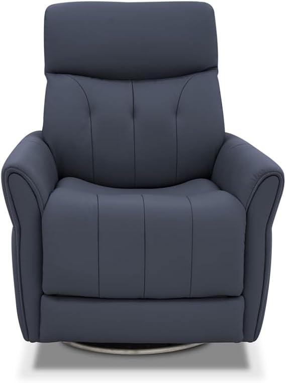 BarcaLounger Mae Power Swivel Recliner-Sorrento-Ocean