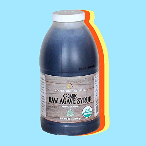 ORGANIC RAW 100% BLUE AGAVE SYRUP - 93 OZ. | Sugar Alternative | Vegan | Non GMO