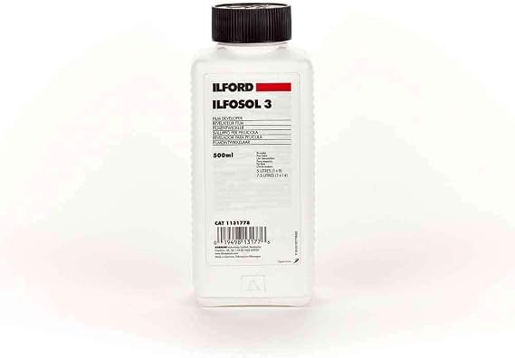 Ilford Ilfosol 3 1131778 Film Development Black/White, 0.5 L