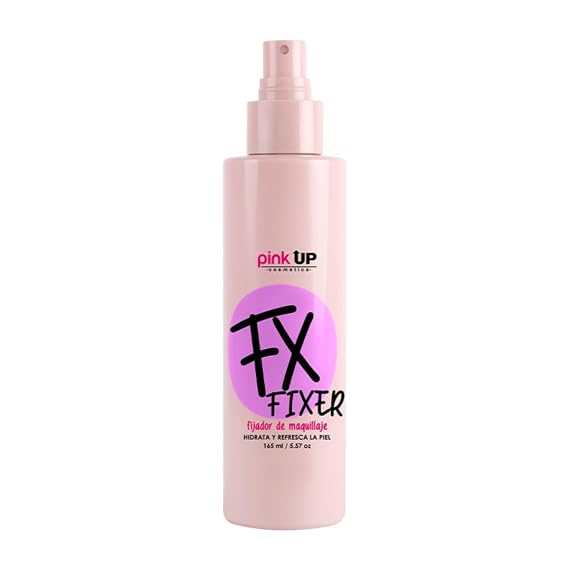 PINK UP FX Fixer | Setting Spray | Skin Care| Deeply hydrates facial skin| Beauty | Spray for Make up | Keeps your makeup for more than 12 hours | Model PKSK01