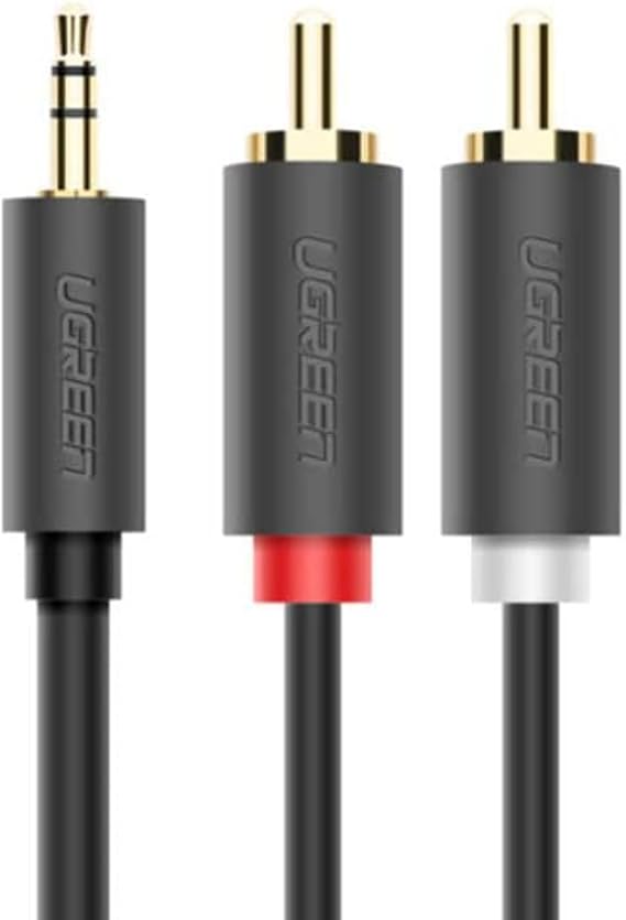 Ugreen 3.5mm AUX RCA Ses Kablosu, 3 Metre