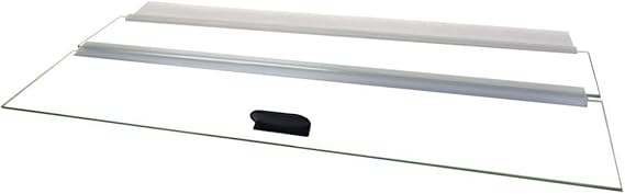 H2Pro 30" Glass Canopy for 20 Long/29 Gallon Aquarium Fish Tank (29.21 x 11.69 x 0.16in)