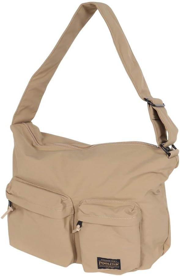 Pendleton PDT-000-241036 BEG/Men's Women's Shoulder Bag, Trekking Bag, BIG SHOULDER BAG