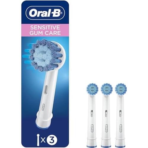Oral-B Sensitive Gum Care Electric Toothbrush Replacement Brush Heads Refill, 3 Count