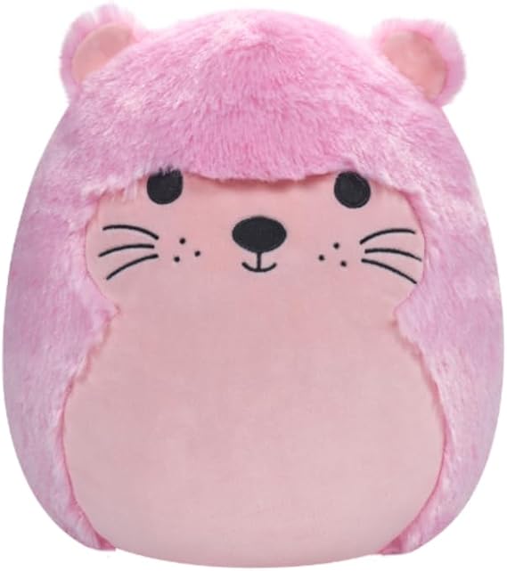 Squishmallows FuzzAMallows Plush Toy Pink Otter 30 cm Cuddly Toys
