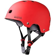 OutdoorMaster Skateboard Cycling Helmet - Two Removable Liners Ventilation Multi-Sport Scooter Roller Skate Inline Skating Rollerblading for Kids, Youth & Adults