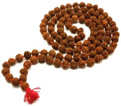 4mm - 5 Mukhi Rudraksha Mala for Worship